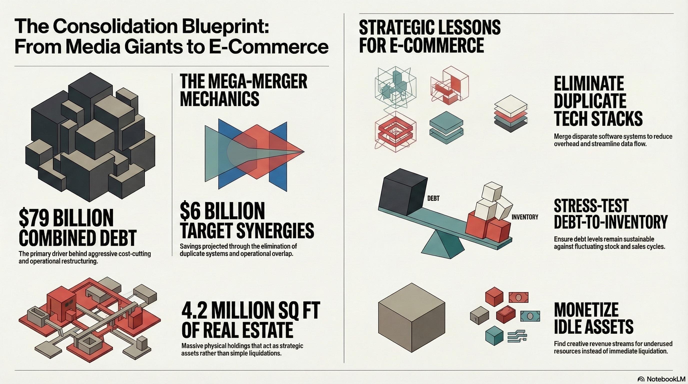 What the $79 Billion Paramount-WBD Mega Merger Teaches E-Commerce Operators About Consolidation and Debt